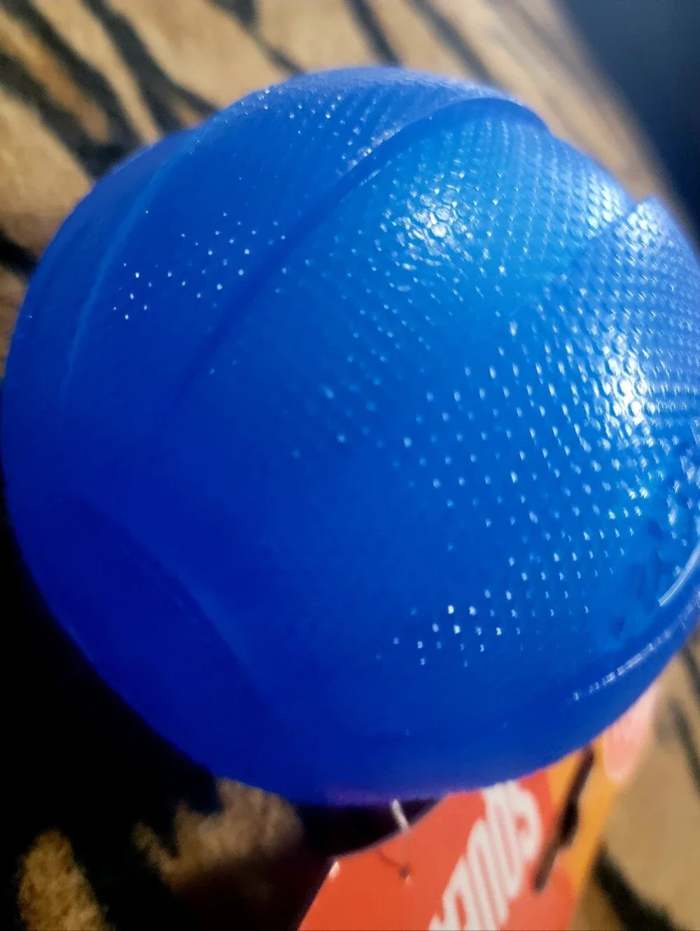 Nerf Dog Squeak Ball Blue Durable Dog Toy Large Xlarge Ea.